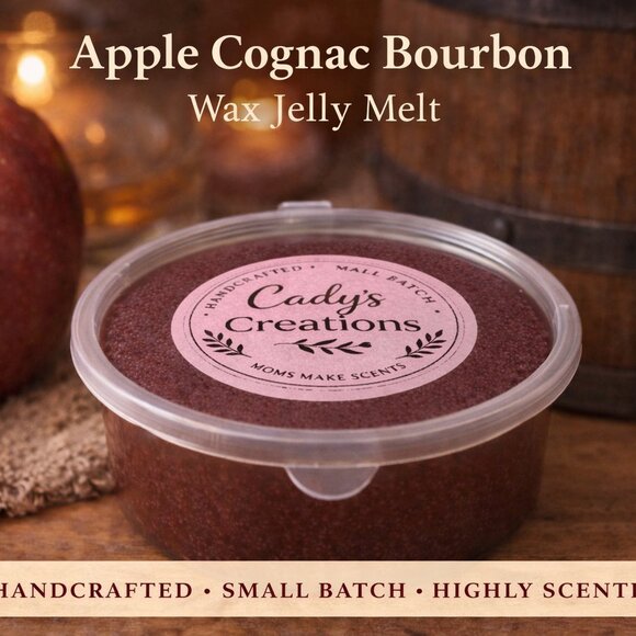 Wax Jelly Melt - Apple Cognac Bourbon - Picture 1 of 2